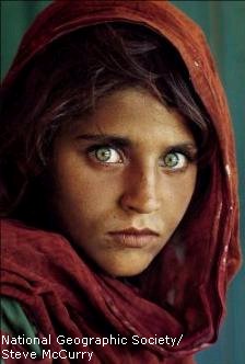 Sharbat Gula - 'Afghan Girl'